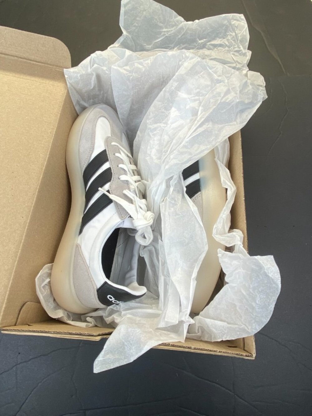 ADIDAS Barreda Decode Shoes Women's Size US 10.5 White/Black/Gray - Picture 11 of 11